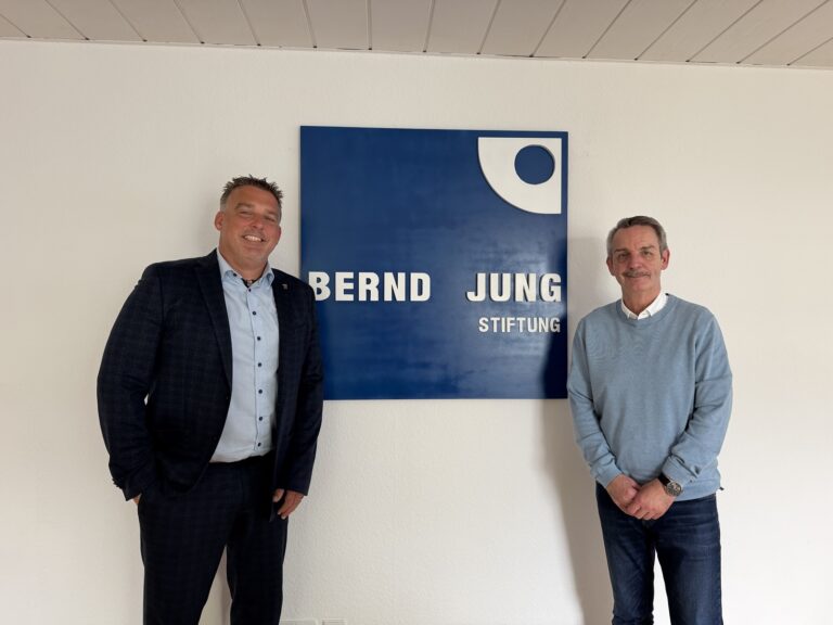 Besuch des Landrats bei der Stiftung